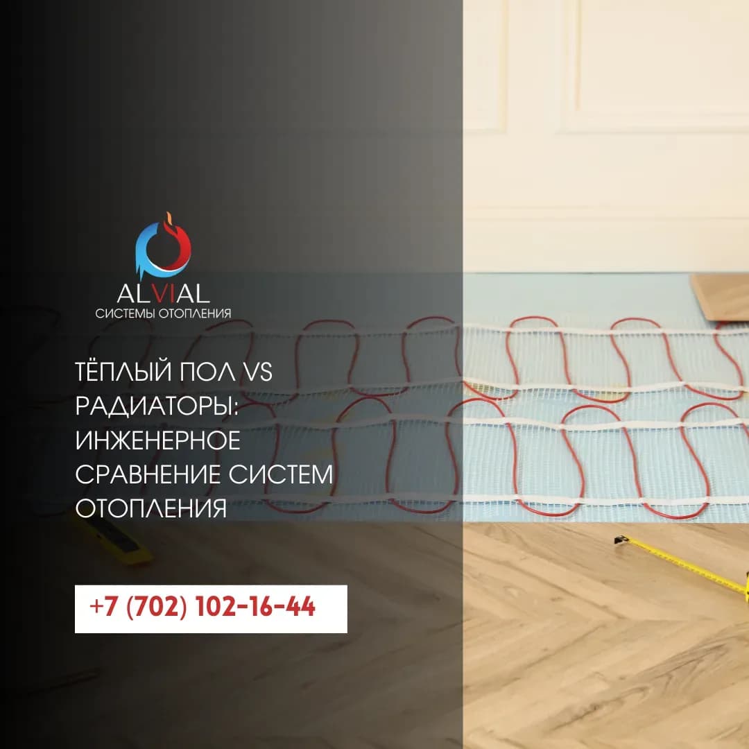 Тёплый пол vs радиаторы: инженерное сравнение систем отопления