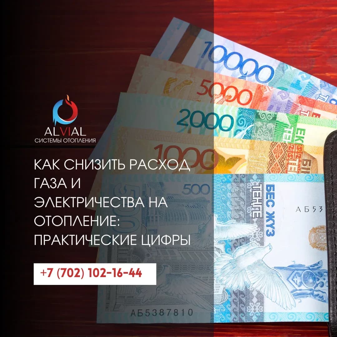 Как снизить расход газа и электричества на отопление: практические цифры