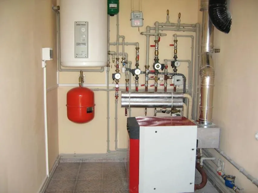 Установка газового котла в Алматы.